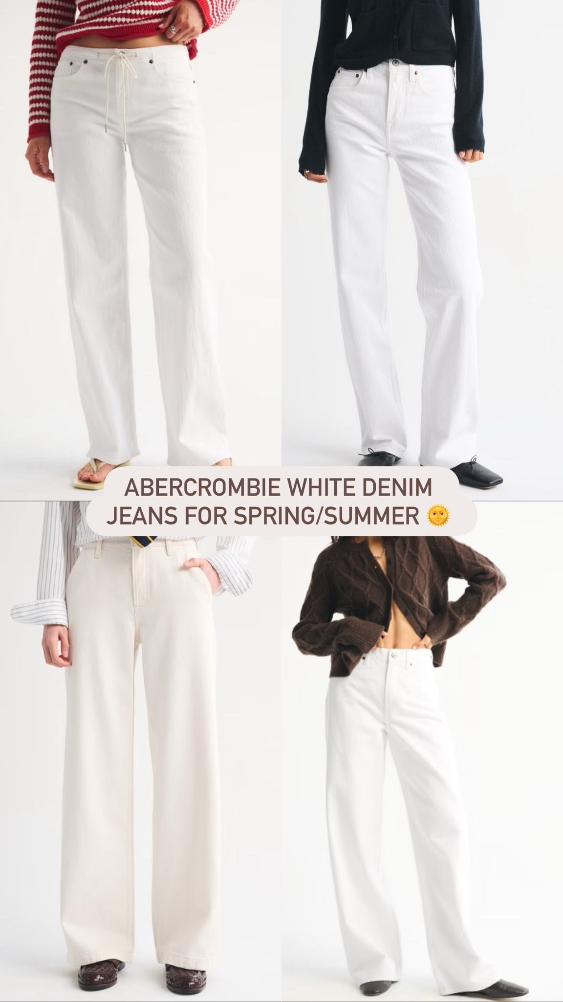 White denim jeans for Spring 🤍🌞 extra discount code AFCOURTNEY 🥰 (ends Monday 30th)

#LTKspring