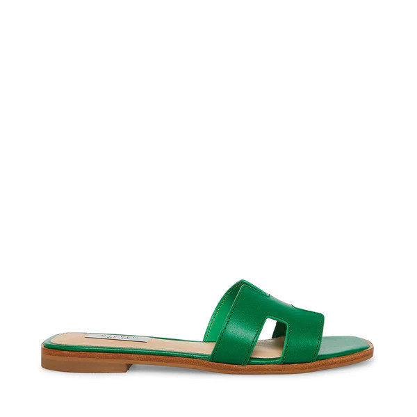 HADYN GREEN LEATHER | Steve Madden (US)