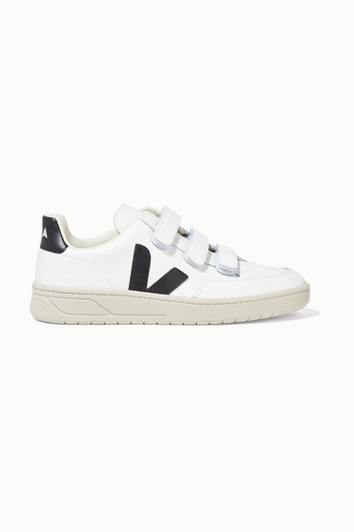 Veja - Net Sustain V-lock Leather Sneakers - White | NET-A-PORTER (US)