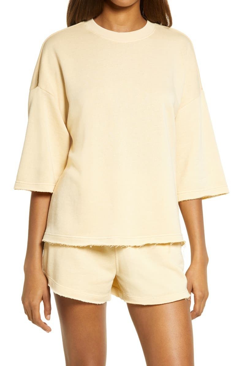 Short Sleeve Sweatshirt | Nordstrom