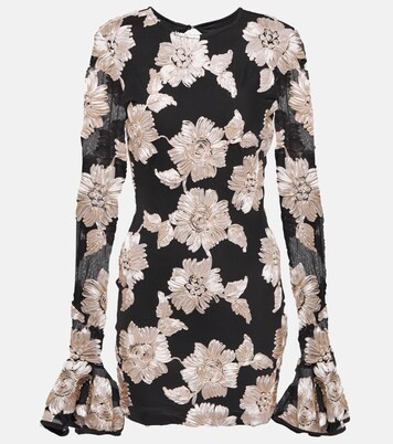 Floral mesh minidress | Mytheresa (US/CA)