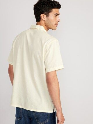Short-Sleeve Matching Print Camp Shirt for Men | Old Navy (US)