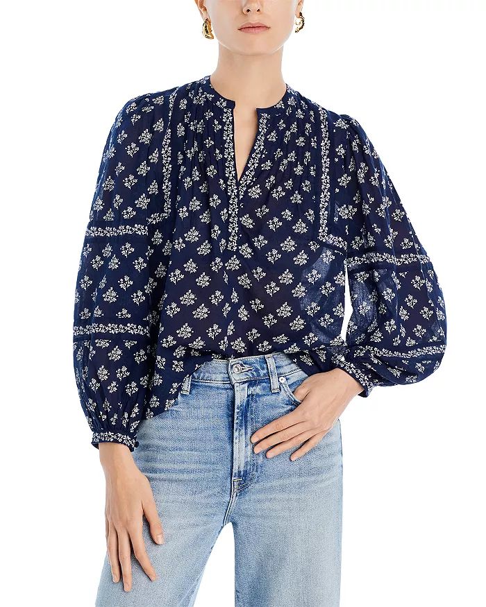 Valley Spring Printed Puff Sleeve Top - 100% Exclusive | Bloomingdale's (US)