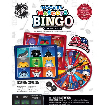 MasterPieces Officially Licensed NHL - Mascots Bingo Game | Target