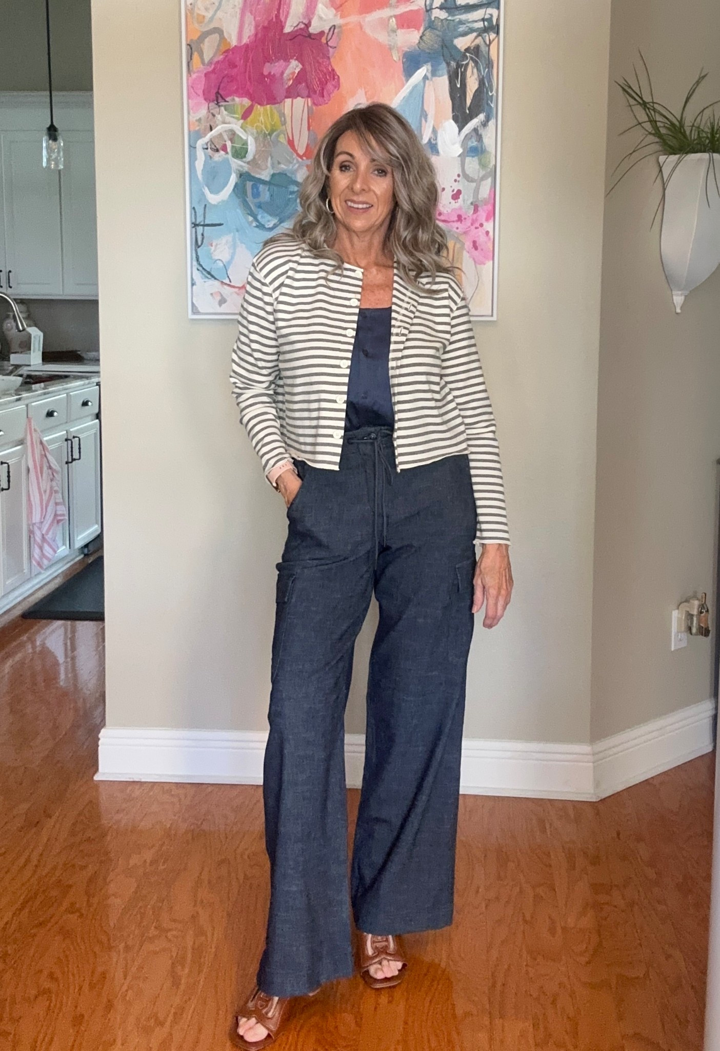 Casual but polished 
Sandals from Target size down half size


#LTKOver40 #LTKWorkwear