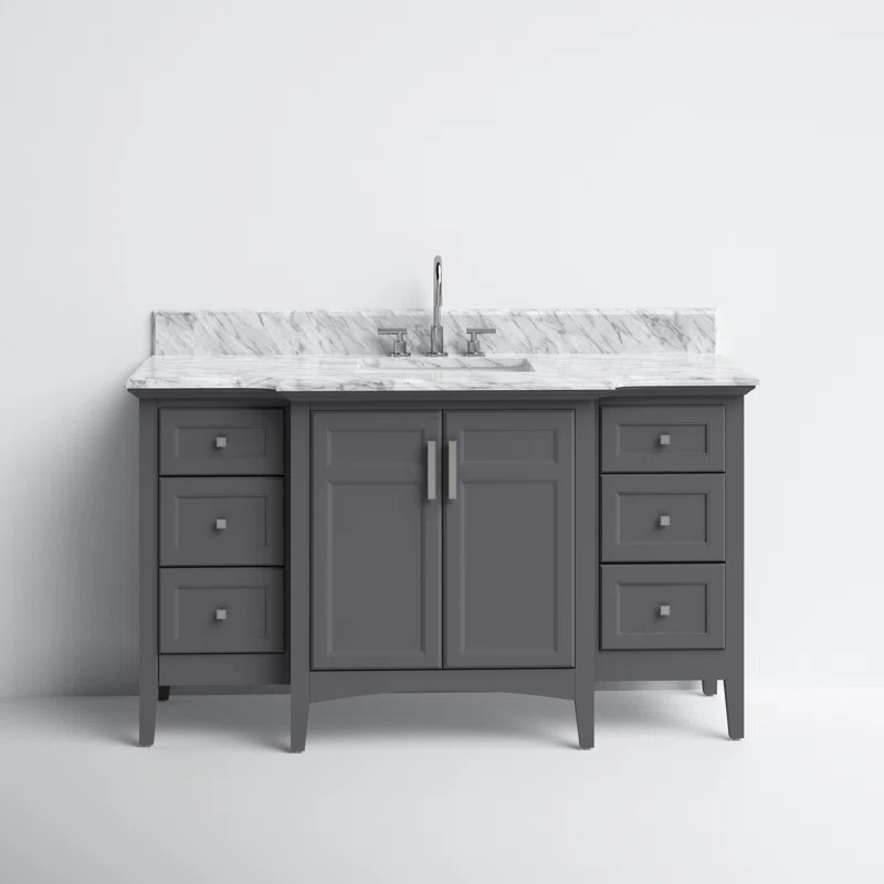 Skyler 60" Single Bathroom Vanity Set | Wayfair North America
