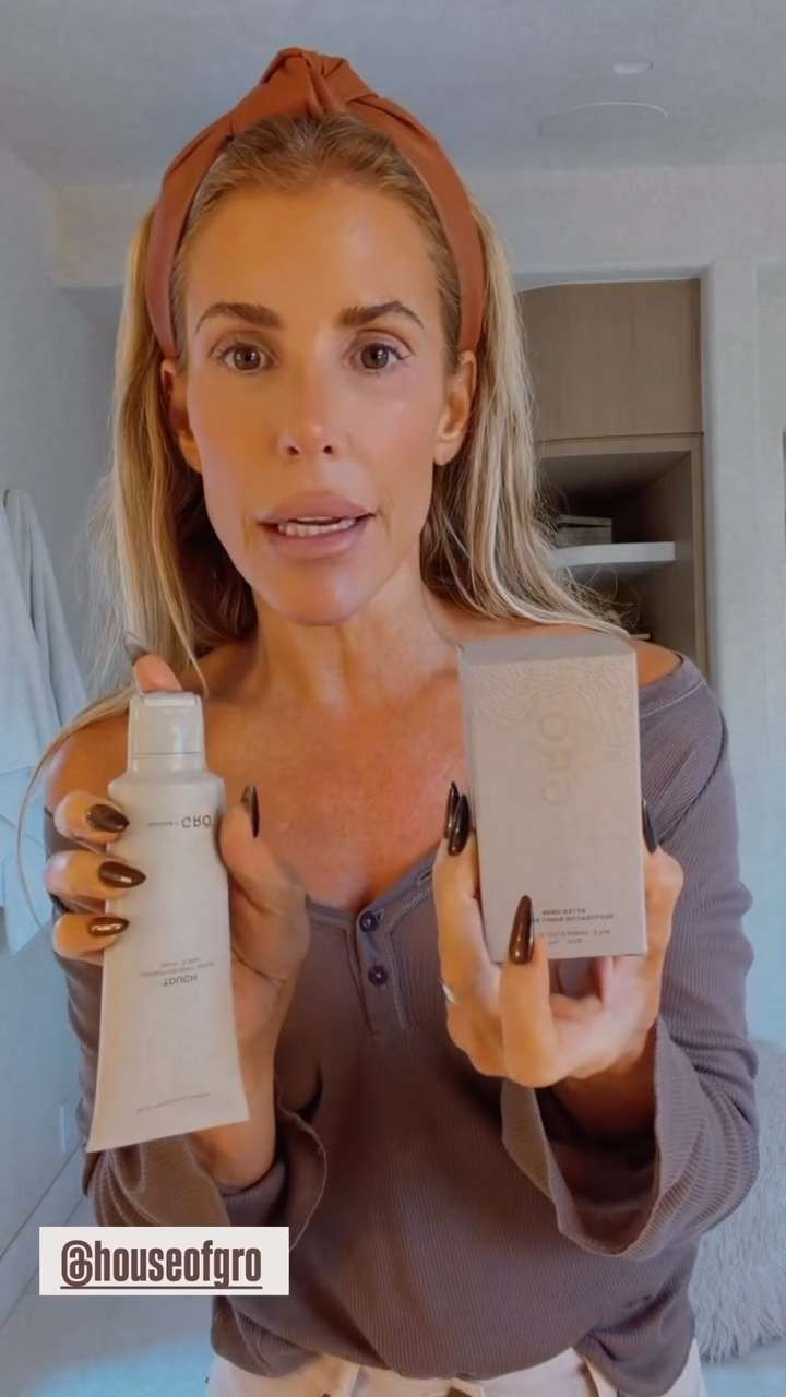 I am obsessed with House of Gro 🤍 Such an incredibly & hydrating nody serum. This was a lifesaver in Paris! Use code GroWithTracy 

 #LTKStyleTip #LTKBeauty