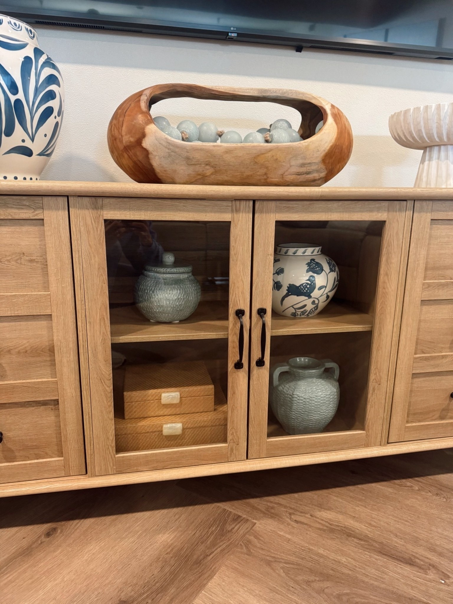 Some design accessories from my last project 🏡 

vase, blue, bookshelf styling, decor 

#LTKFindsUnder50 #LTKHome #LTKSeasonal