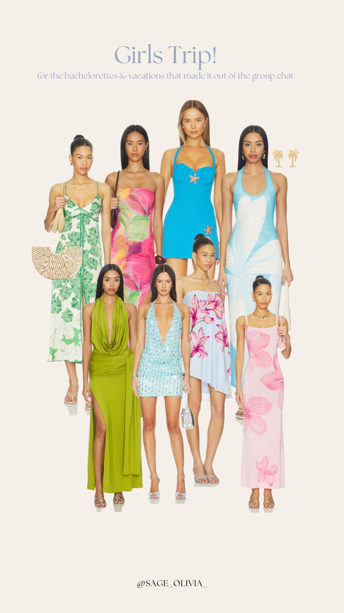 Girls trip outfit ideas 🌴🌺

#LTKTravel #LTKWedding #LTKootd