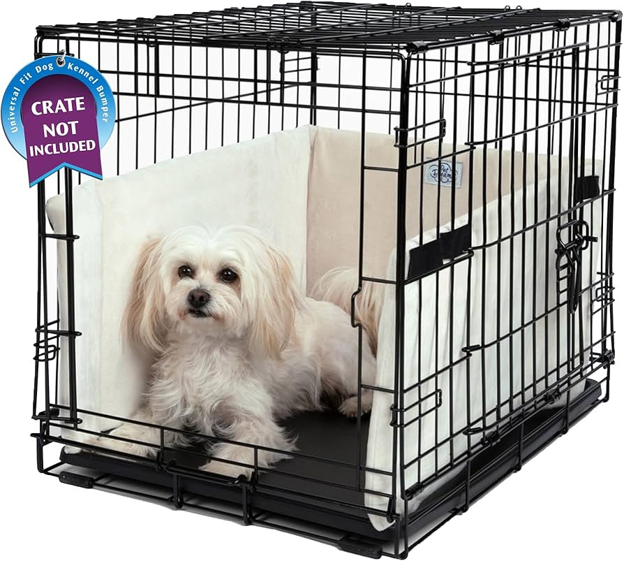 Pet Dreams Dog Crate Bumper - Dog Crate Bumpers for Inside Crate, Dog Crate Training Pads, Create... | Amazon (US)