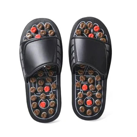 Kitem Foot Acupoint Activating Massage Anti-slip Slippers Acupressure Therapy Shoes | Walmart (US)