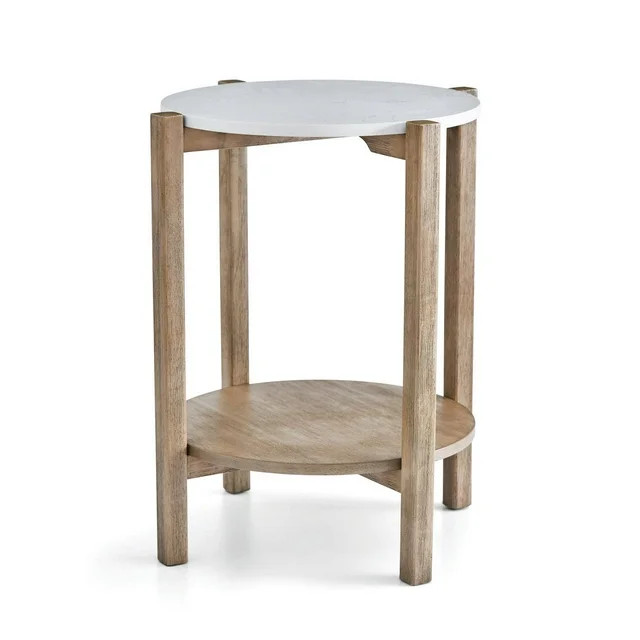Better Homes & Gardens Round Marble End Table | Walmart (US)