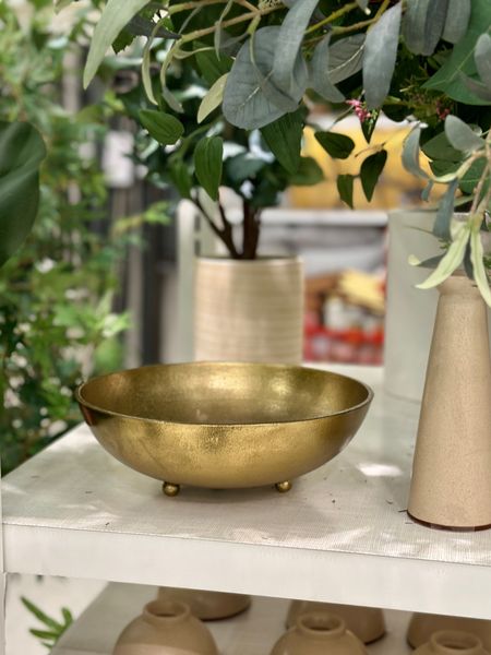 New gold bowl from Target $25 🌟 studio McGee threshold new arrivals footed bowl decorative bowls home decor gold decor 

#LTKFind #LTKsalealert #LTKhome