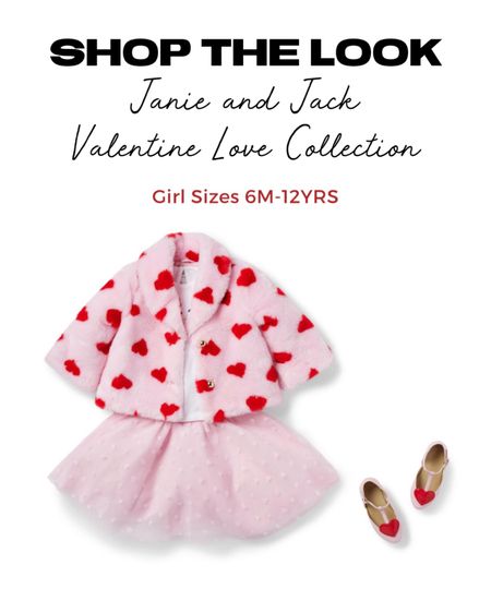 ✨Shop The Look: Janie and Jack Valentine Loves Collection for Girls✨

Dress up for this upcoming Valentine’s or Galentine’s Day!

We'll always have a soft spot for this cozy plush faux fur jacket. With allover hearts and gold-tone buttons, it's the one to love. Sizes 6M-12YRS.

Home decor 
Valentines 
Valentine’s decor
Valentines Day decor
Holiday decor
Bar decor
Bar essentials 
Valentine’s party
Galentine’s party
Valentine’s Day essentials 
Galentine’s Day essentials 
Valentine’s party ideas 
Galentine’s party ideas
Valentine’s birthday party ideas
Valentine’s Day gift guide 
Galentine’s Day gift guide 
Backyard entertainment 
Entertaining essentials 
Party styling 
Party planning 
Party decor
Party essentials 
Kitchen essentials
Valentine’s dessert table
Valentine’s table setting
Housewarming gift guide 
Just because gift
Valentine’s Day outfits inspo
Family photo session outfit ideas
Kids fashion 
Kids dresses
Winter outfits 
Valentine’s fashion
Party backdrop ideas
Balloon garland 
Amazon finds
Amazon favorites 
Amazon essentials 
Amazon decor 
Etsy finds
Etsy favorites 
Etsy decor 
Etsy essentials 
Shop small
XOXO
Be mine
Girl Gang
Best friends
Girlfriends
Besties
Valentine’s Day gift baskets
Valentine Cards
Valentine Flag
Valentines plates
Valentines table decor 
Classroom Valentines 
Party pennant flags
Gift tags
Dessert table decor
Tablescape
Party favors
Pottery Barn Kids
Nursery decor
Kids bedroom decor 
Playroom decor
Bachelorette party decor
Bridal shower decor 
Glamfete
Tablecloth backdrop 
Valentines sweets
Sugarfina
Wood Signs
Heart sunglasses
West Elm
Glass boxes
Jewelry box
Lip balloon
Heart balloon 
Love balloon
Balloon tassel
Cake topper
Cake stand
Meri Meri 
Heart tumbler
Drink stirrers
Reusable straws
Chicwish
Pink heart sweater
Heart purse
Valentine pennant
Dress
Cuddle and kind doll

#LTKBeMine #LTKGifts 
#LTKGiftGuide #LTKHoliday  
#liketkit #LTKbaby #LTKFind #LTKstyletip #LTKunder50 #LTKunder100 #LTKSeasonal #LTKsalealert #LTKbump #LTKwedding

#LTKhome #LTKkids #LTKfamily