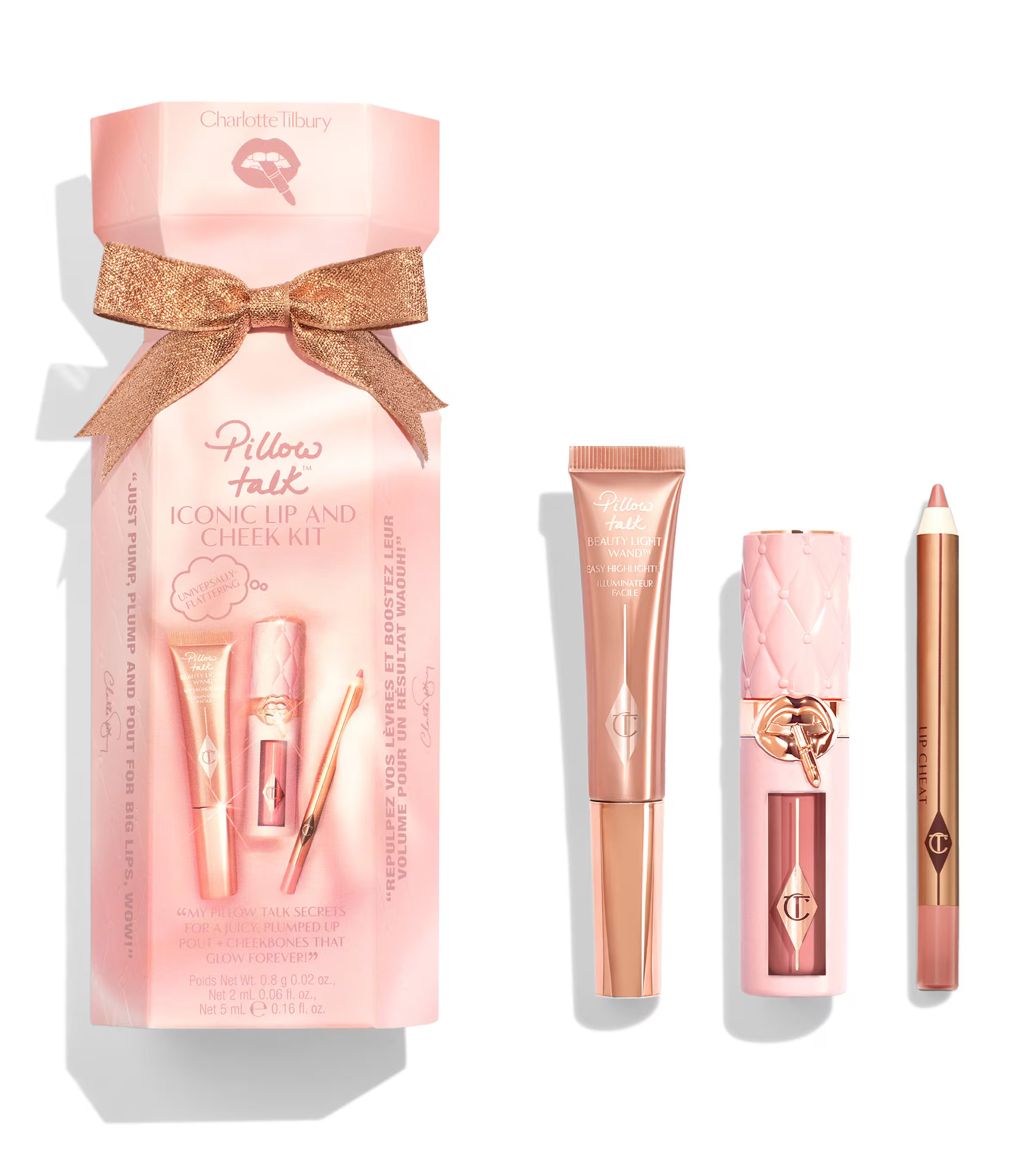 Charlotte Tilbury Pillow Talk Iconic Lip and Cheek Kit | Harrods