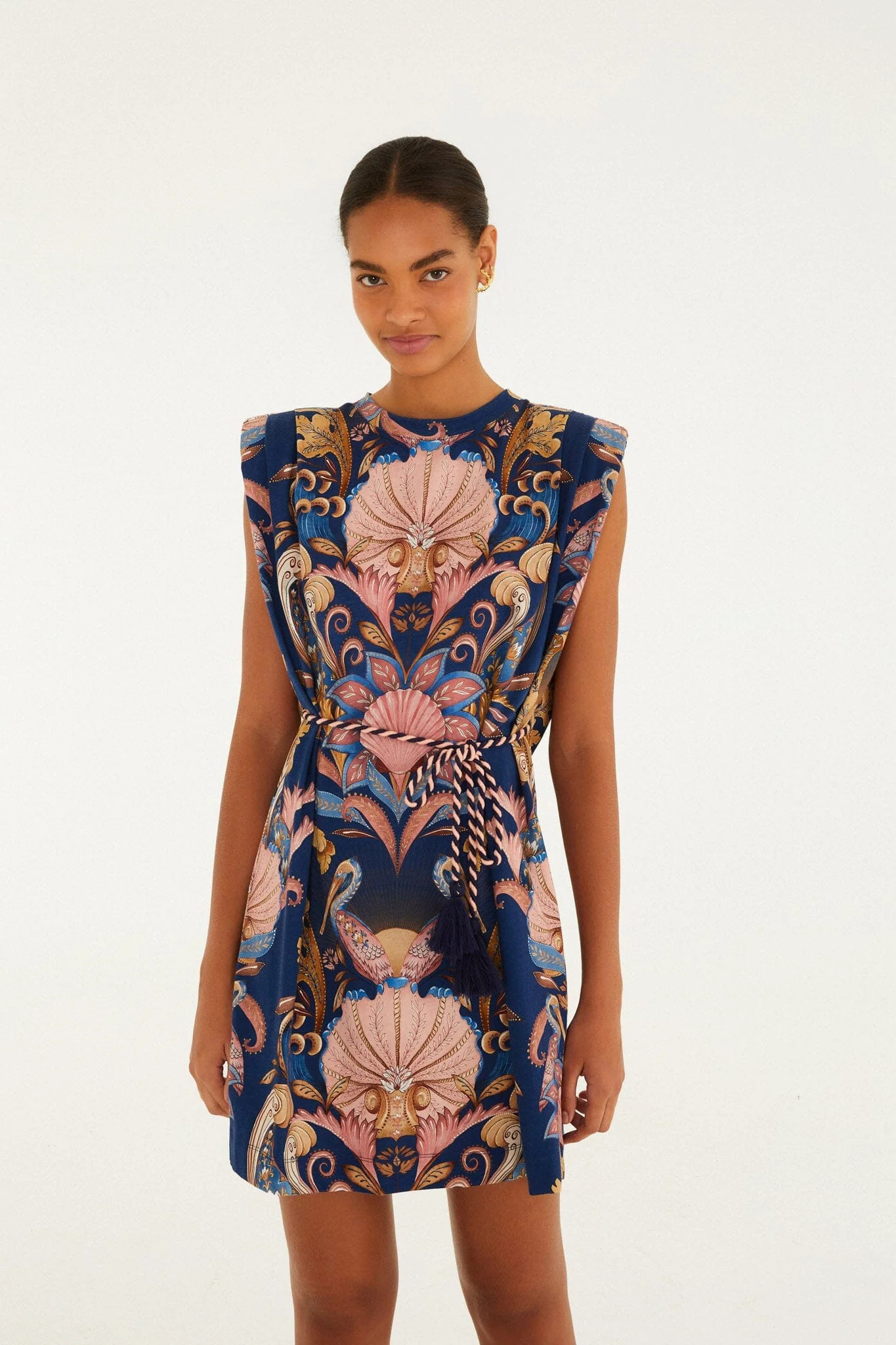 Boho Beauty Mini T-Shirt Dress | FARM Rio | FarmRio (US)