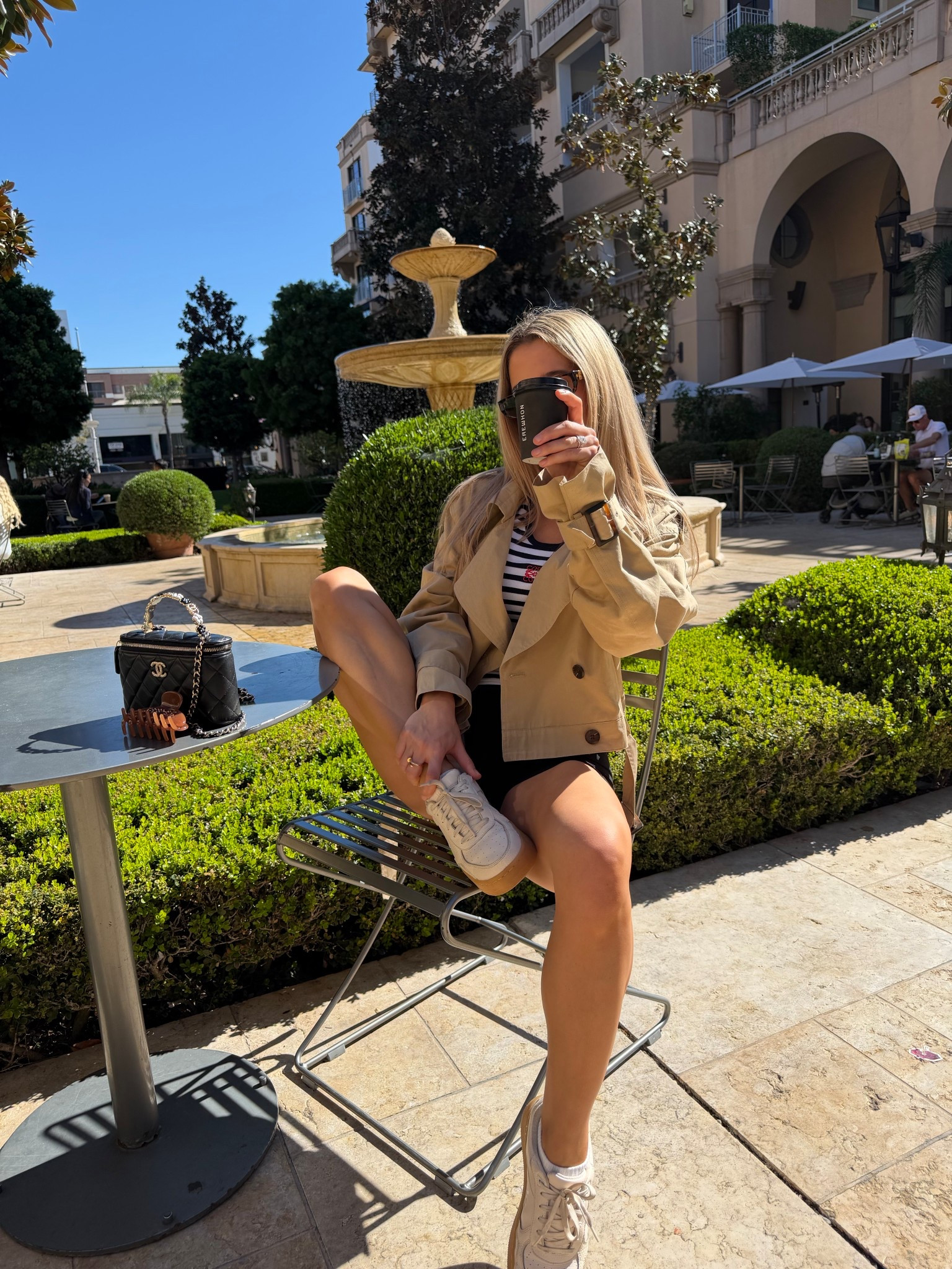Casual trench coat 