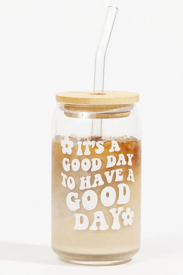 Good Day Latte Glass | Altar'd State