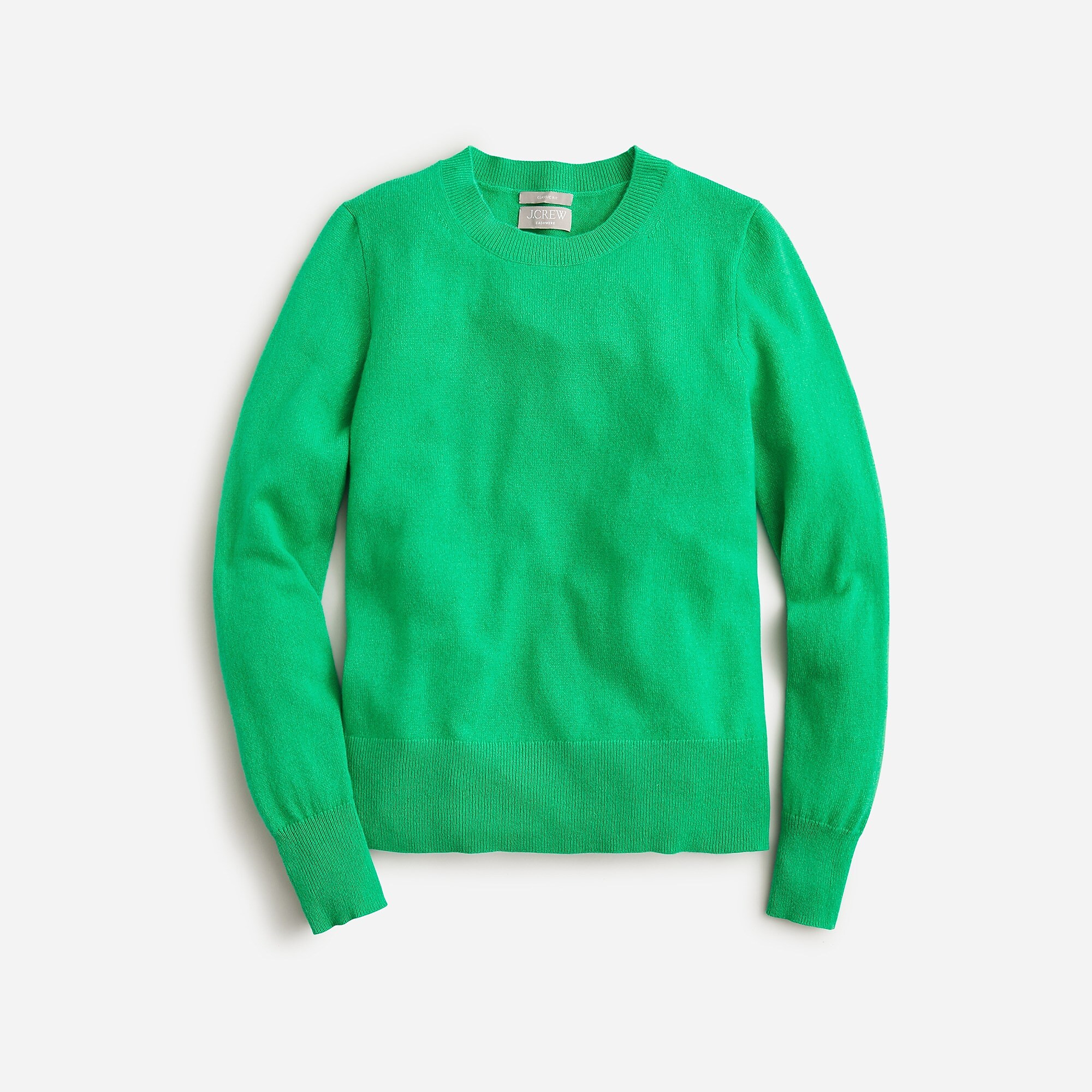 Cashmere classic-fit crewneck sweater | J. Crew US
