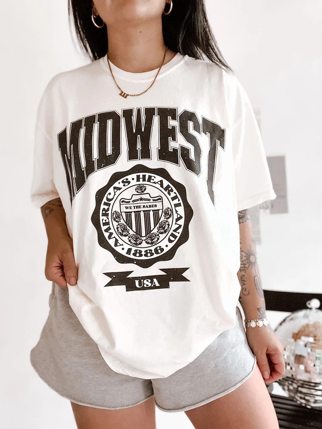 Midwest Retro Graphic Tee  Comfort Colors Tee  Retro Shirt  - Etsy | Etsy (US)