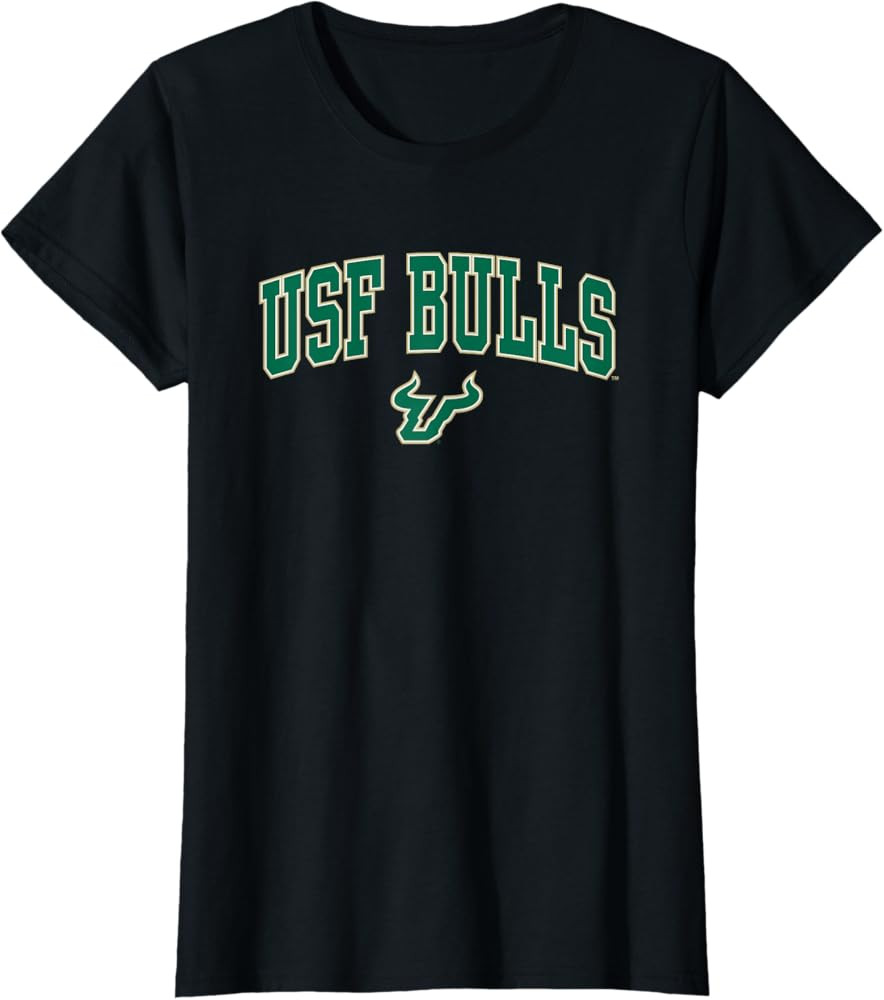 South Florida Bulls Arch Over Officially Licensed T-Shirt | Amazon (US)
