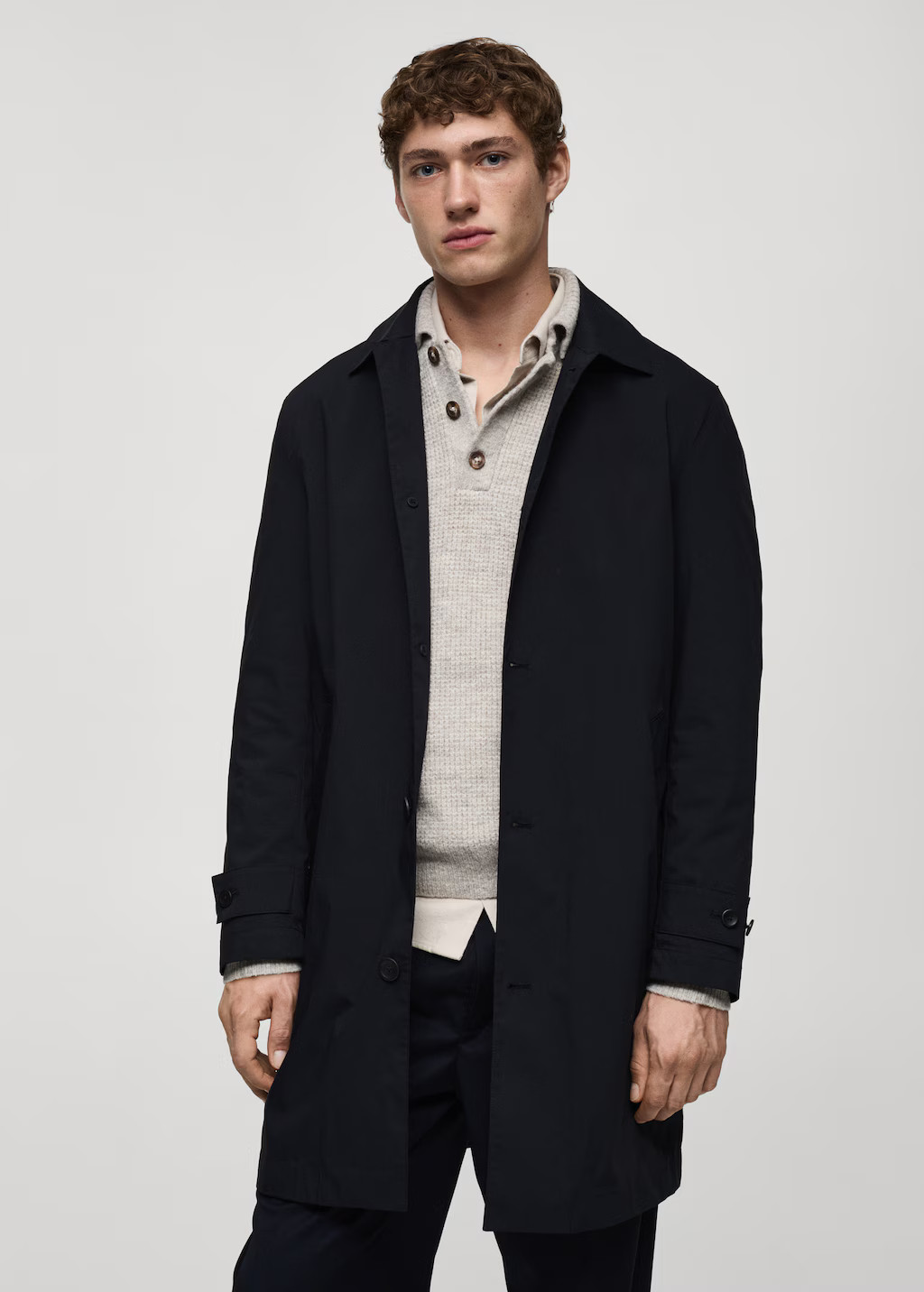 Classic water-repellent trench coat | MANGO (UK)