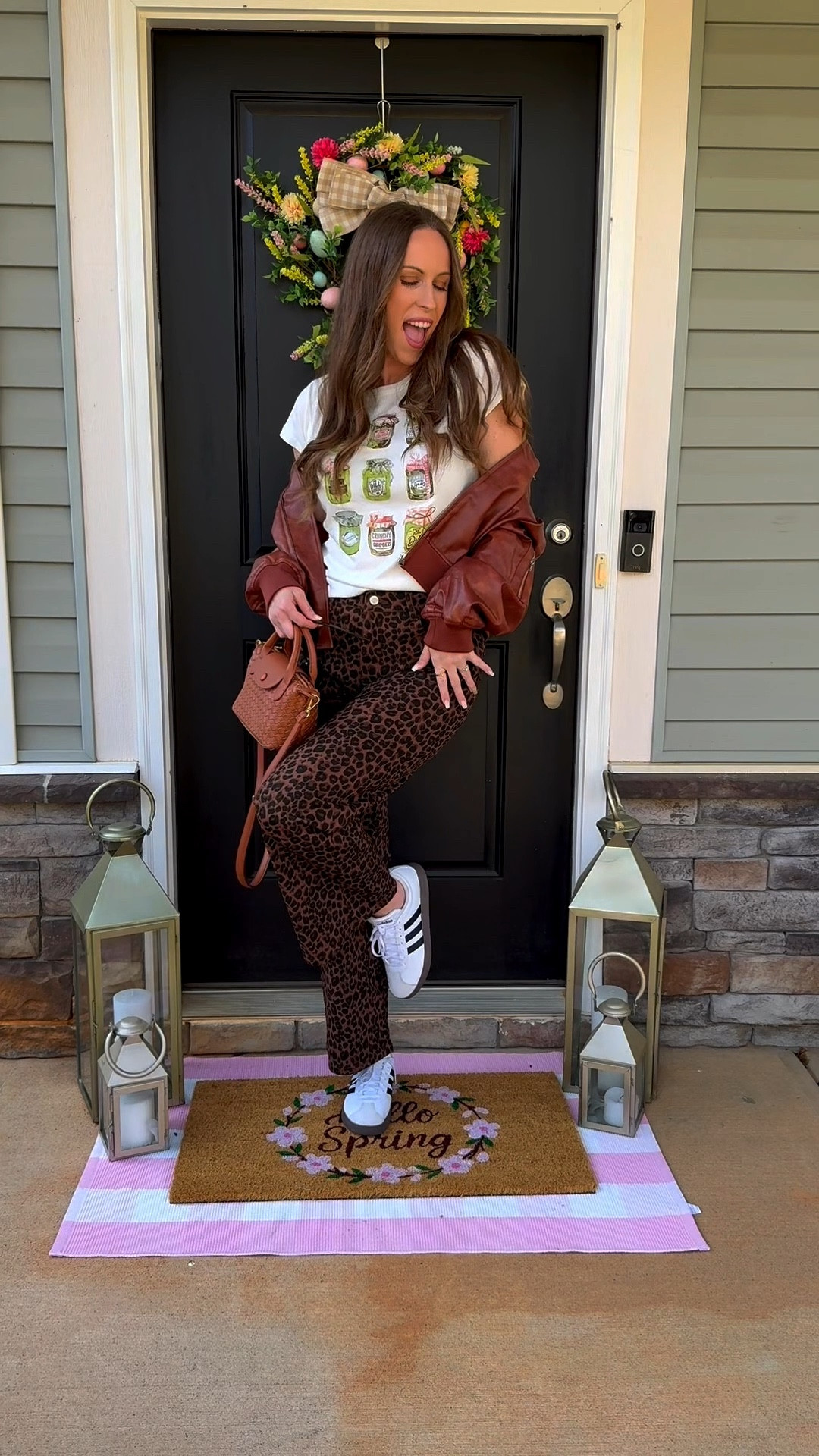 Weekend OOTD 🤎

Leopard jeans. Mini woven bag. , casual outfit. Amazon fashion , spring coat , spring outfit 

#LTKgrwm #LTKootd