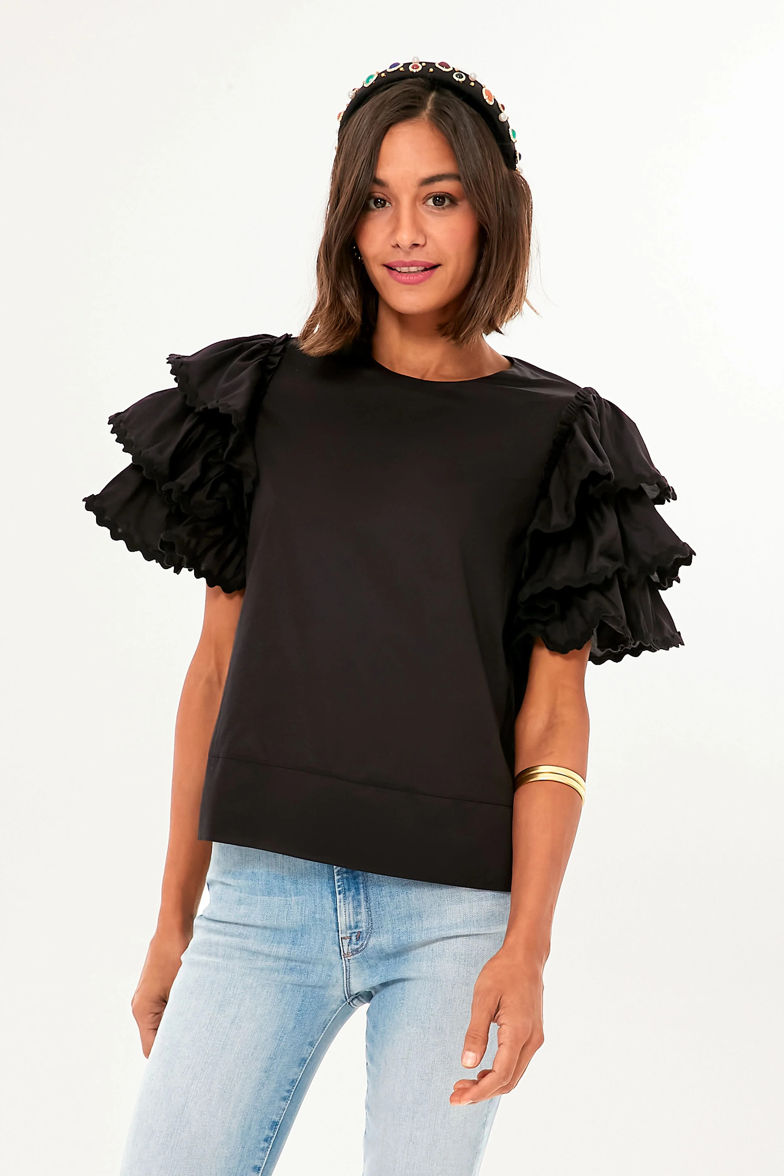 Black Juliette Blouse | Tuckernuck (US)