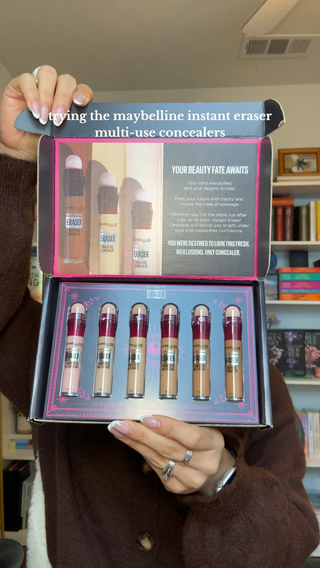 the chokehold these maybelline instant eraser multi-use concealers had on me back in the day was fierce!! it’d been years since i last used them and today i was reminded why i was obsessed with them so long ago. it’s safe to say that these are now going to be a part of my makeup routine. 🤭💖  maybelline instant eraser concealer, maybelline instant age rewind, maybelline concealer review, drugstore concealer test, concealer try on, makeup review video, maybelline makeup, drugstore makeup favorites, under eye concealer test, concealer coverage demo, beauty review, makeup wear test, concealer first impressions, drugstore beauty, makeup routine, maybelline instant eraser corrector, maybelline instant eraser contour, makeup tutorial, viral concealer, concealer comparison, complexion routine, everyday makeup look, drugstore makeup haul  

 #LTKGiftGuide #LTKHoliday #LTKgrwm