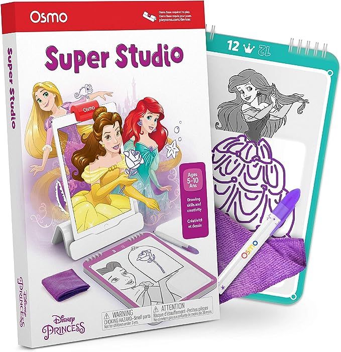 Amazon.com: Osmo - Super Studio Disney Princess - Ages 5-11 - Learn to Draw - For iPad or Fire Ta... | Amazon (US)
