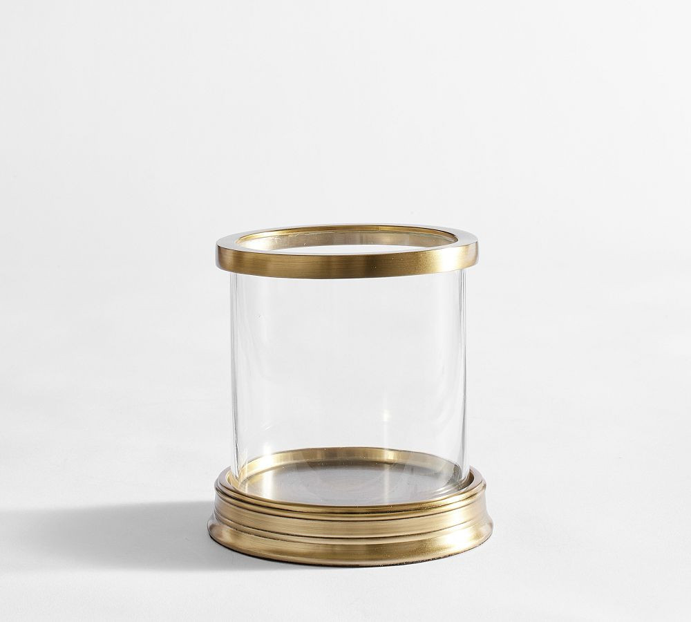 Daphne Hurricane, Votive - Brass | Pottery Barn (US)