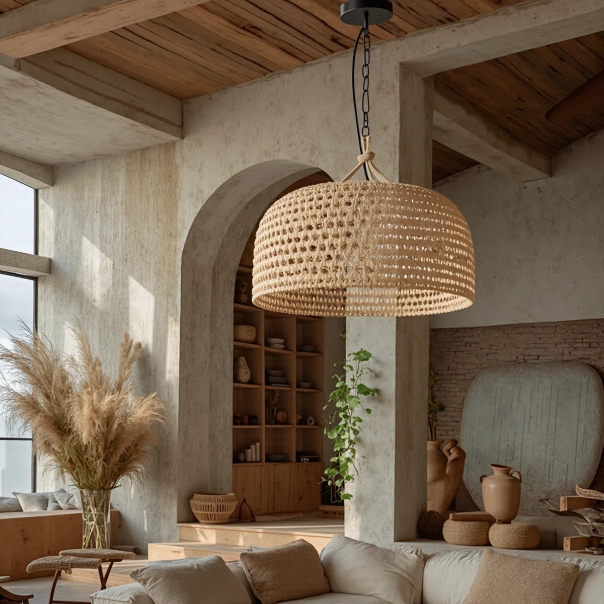 Baldassarre - Light Matte Black Dome Pendant | Wayfair North America