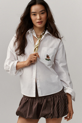 The Shrunken Bennet Buttondown Shirt by Maeve | Anthropologie (US)