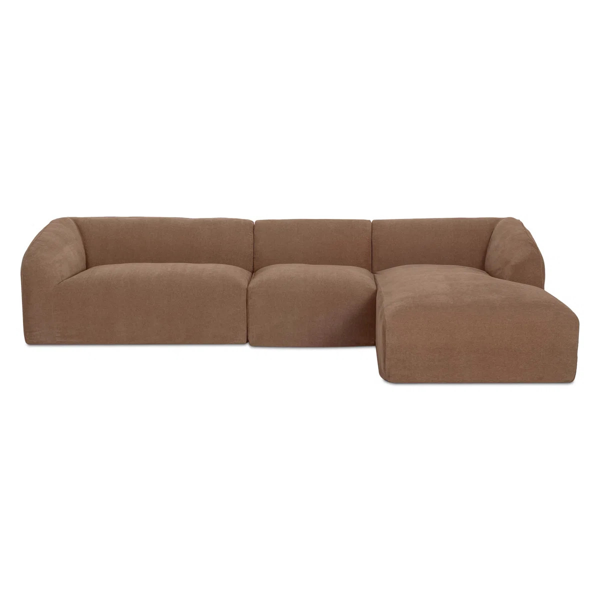 Wilde 3 - Piece 138" Modular Chaise Sectional | Wayfair North America