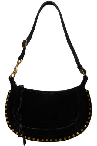 Black Oskan Moon Shoulder Bag | SSENSE