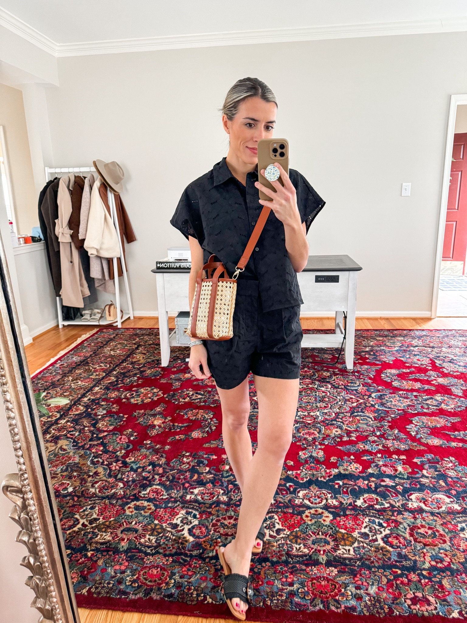 Size 2 shorts 
Size small shirt 

#LTKfindsunder50