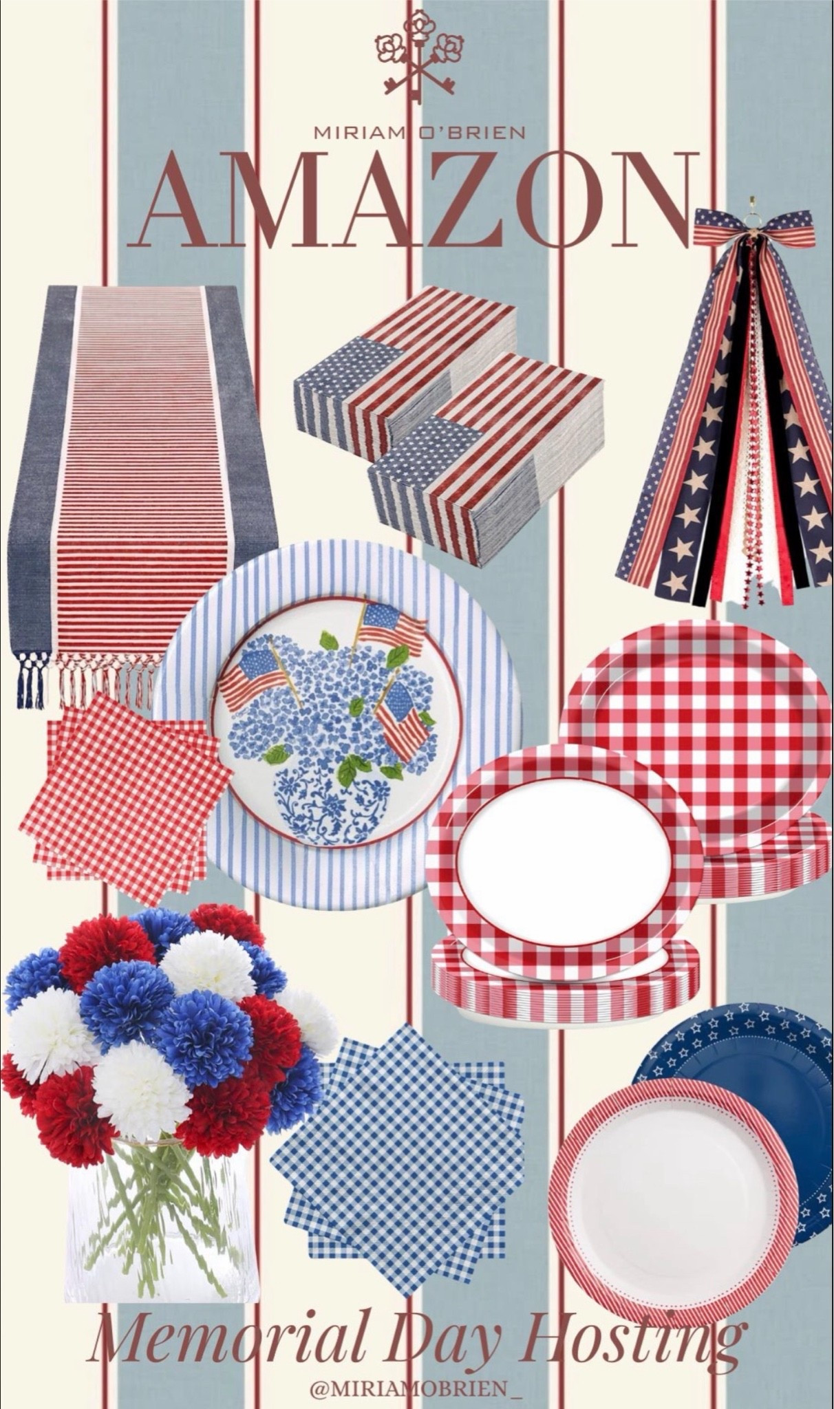 Patriotic hosting
Follow me@miriamobrien  on IG and TikTok 

#Amazon #AmazonIndependenceDay#Hosting

#LTKSeasonal #LTKOver40 #LTKHome