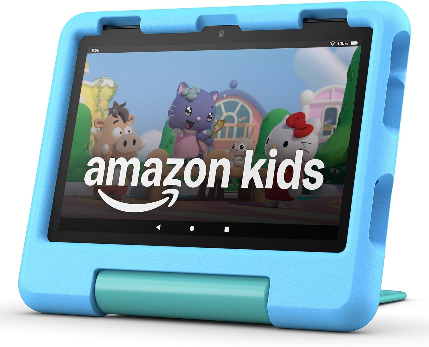 Amazon Fire HD 8 Kids tablet (newest model), ages 3-5. With bright 8" HD screen. Includes ad-free... | Amazon (US)