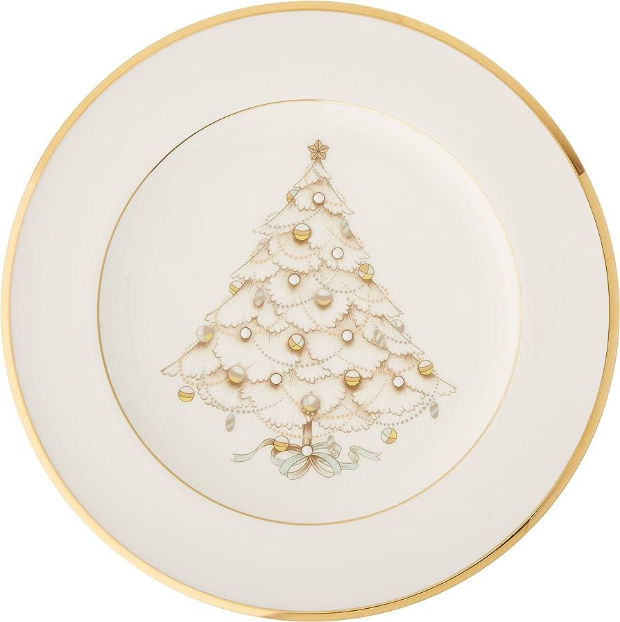 Noritake Palace Christmas Gold Holiday Accent Plates, Set of 4 | Amazon (US)
