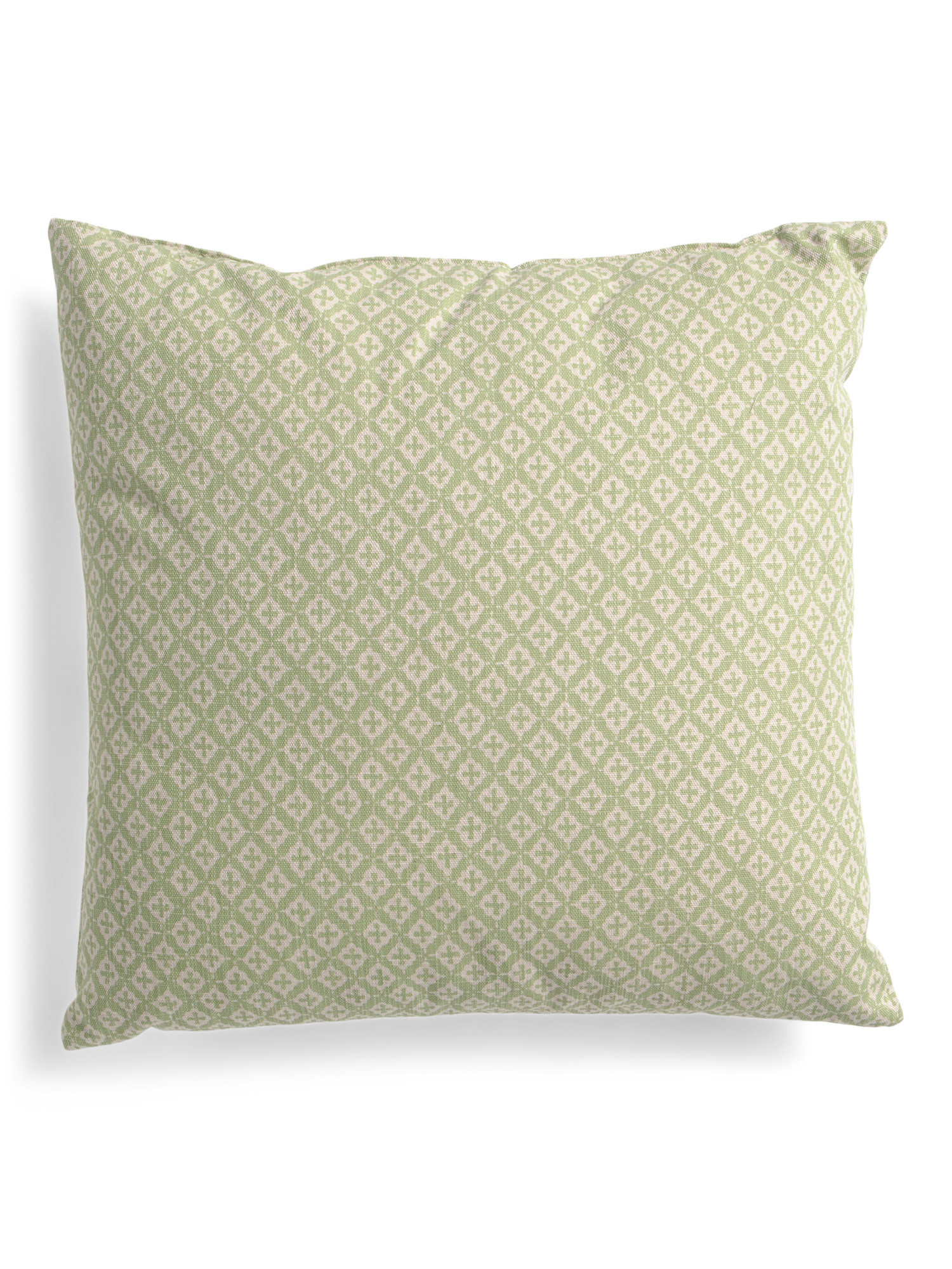 Made In Usa 22x22 Linen Blend Fern Botanical Print Pillow | TJ Maxx