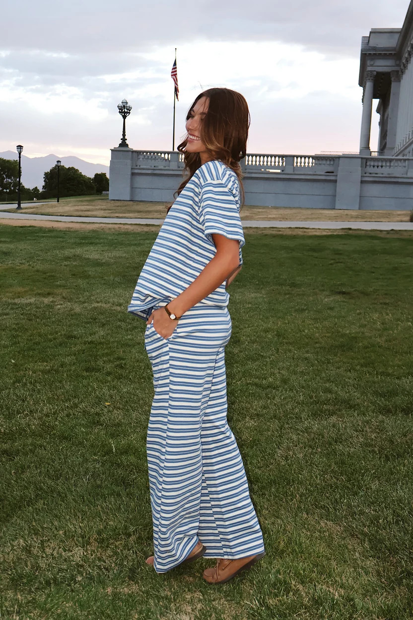 Quincy Stripe Pants | Henly