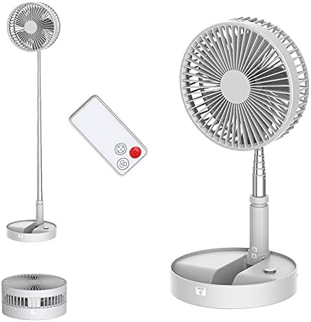 Desk and table fan, Air Circulator Fan Portable Travel Fans Battery Operated or USB Powered,Adjustab | Amazon (US)