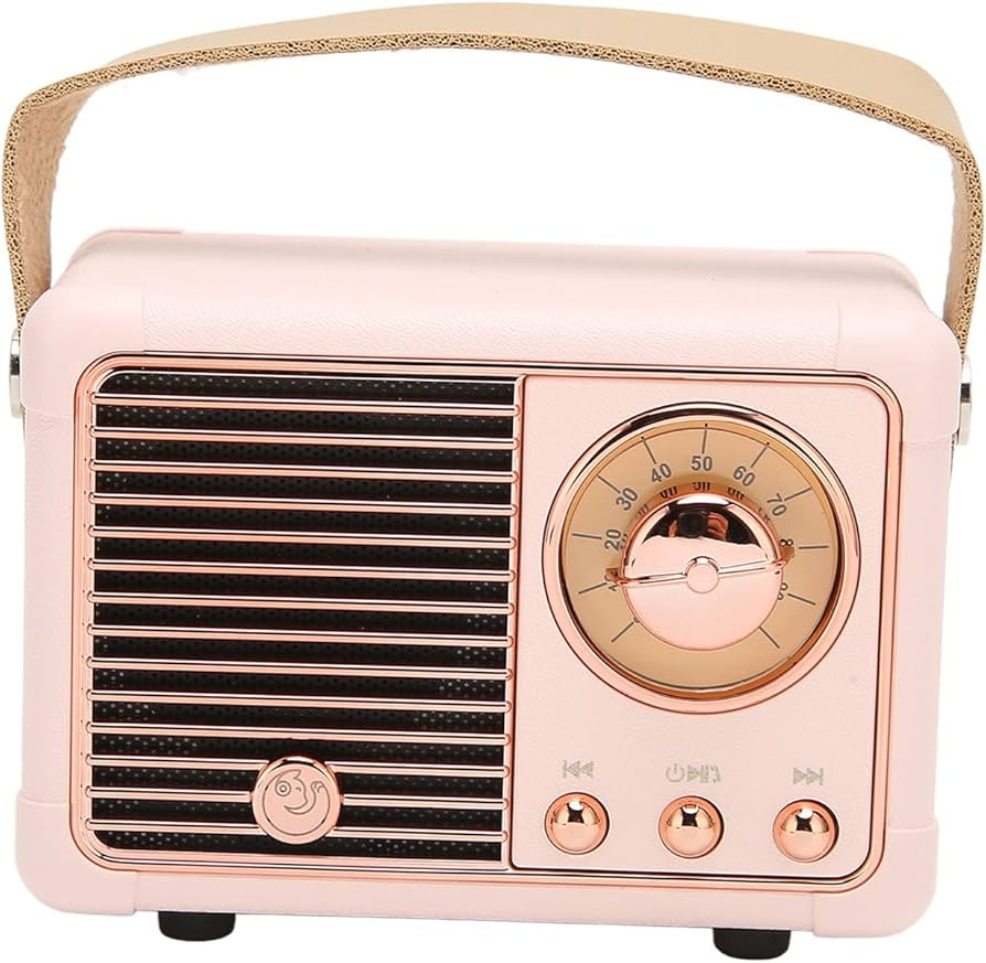Mini Bluetooth Speaker Vintage Speaker - 50Hz to 18KHz HiFi Stereo Retro Bluetooth Speaker with L... | Amazon (CA)