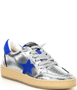 Vintage Havana Denisse Metallic Leather Collegiate Sneakers | Dillard's | Dillard's