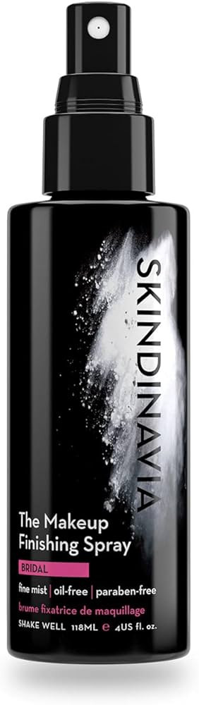 Skindinavia Makeup Setting Spray Wedding Extreme Hold ParabenFree, OilFree, HeatResistant, Waterp... | Amazon (US)