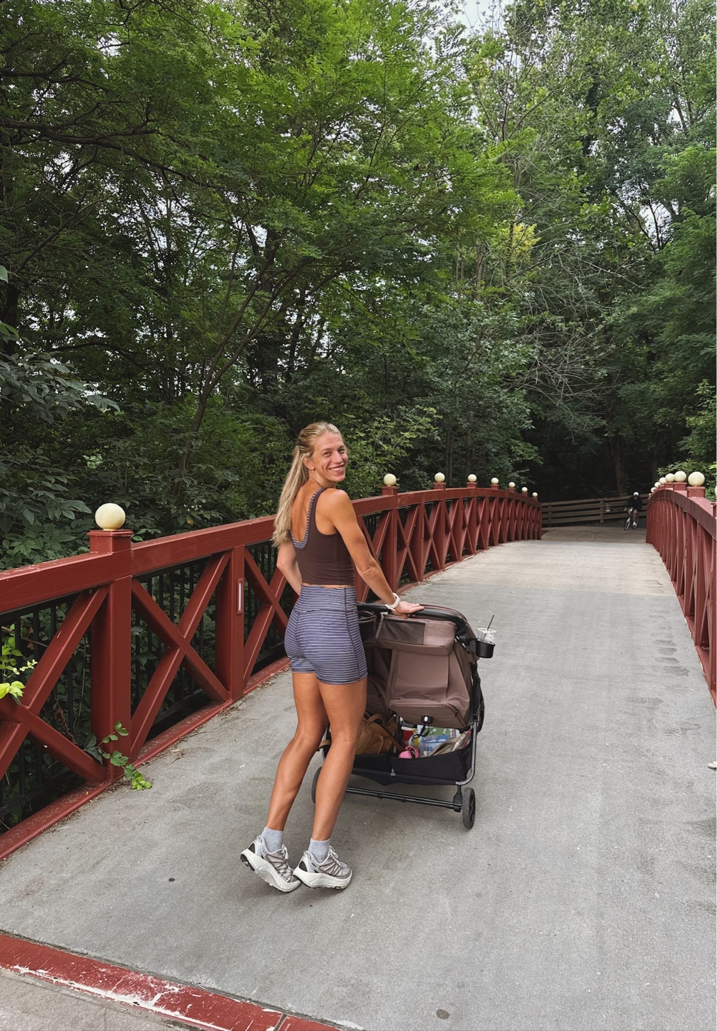 This morning’s walk ootd 🤎 wearing my usual medium size! This set is a new arrival & on sale - you can use my code DENIMAF for an additional 15% off the sale price!

#LTKSaleAlert #LTKootd #LTKActive