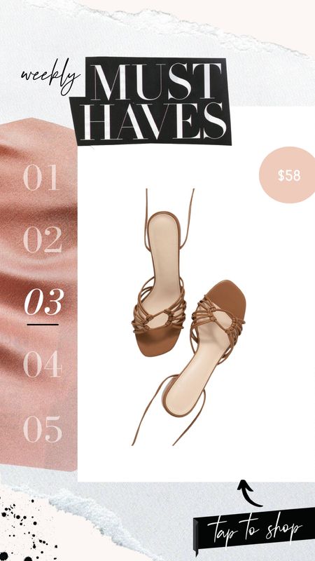 Perfect strappy lace up sandals for summer 🫶🏼 

#sandals #summershoes