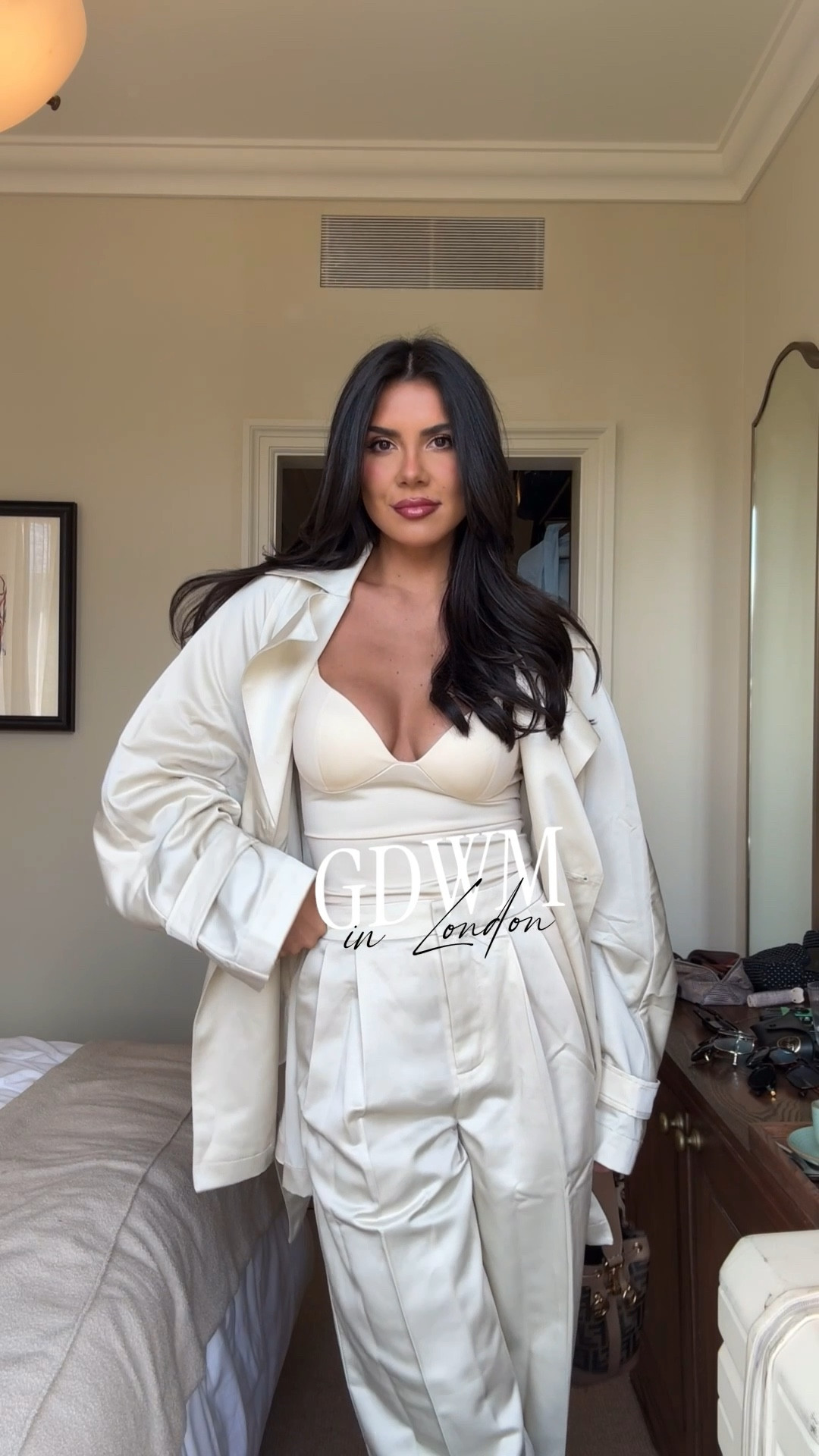 Tank and shoes are Zara! Wearing an XS in coat and Xxs in pants! (Both run a little oversized!) 

#LTKSeasonal #LTKootd #LTKgrwm