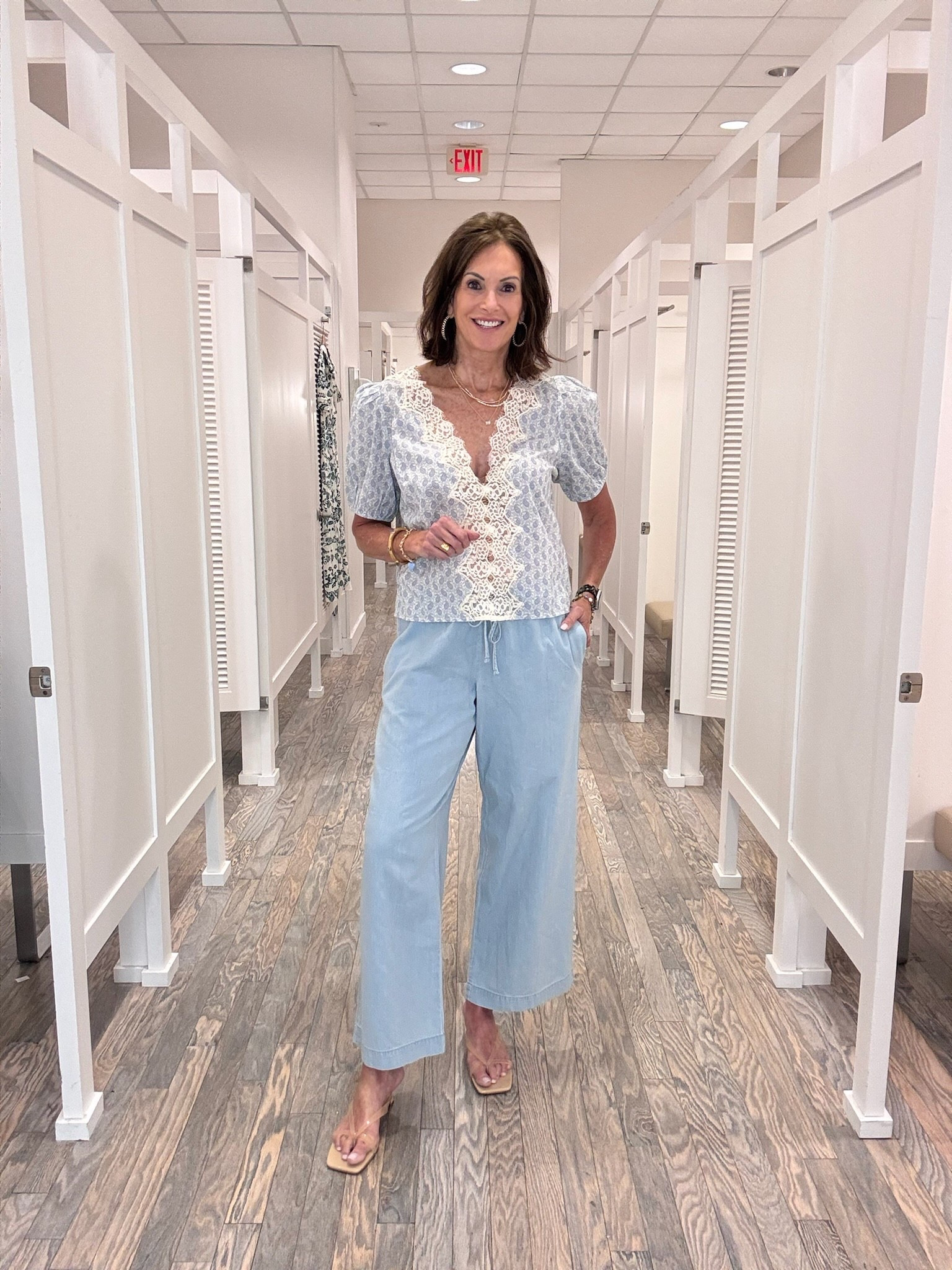 The cutest everyday spring outfit inspo!
Lace trim top - large (need medium), Chambray pull on pants - medium reg size down if between sizes (available in petite/ reg/ tall)
-
-
-
Women’s fashion, outfit inspo, outfit ideas, what to wear for, fashion over 40, fashion over 50, spring outfits, winter to spring style, winter to spring transition outfits, spring outfits, spring fashion, spring style, women’s spring outfit, Vacation outfit, vacation style, Easter outfit, Easter outfit inspo 

#LTKOver40 #LTKSeasonal #LTKootd