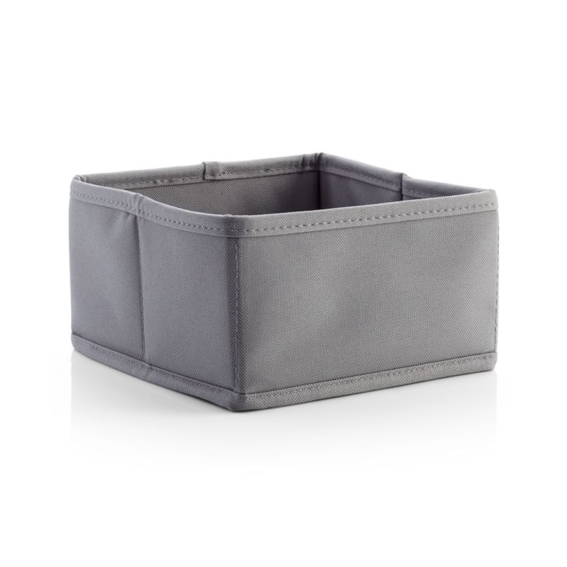 Canvas Grey Square Baby Drawer Organizer + Reviews | Crate & Kids | Crate & Barrel